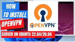 How to Install OpenVPN Access Server on Ubuntu 22042004 SelfHosted VPN Solution [upl. by Ycul73]