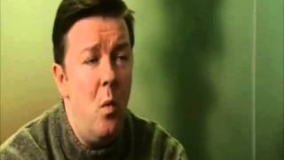 EXTRAS Bloopers Ricky Gervais  Youre Aware Im Gay [upl. by Leid]