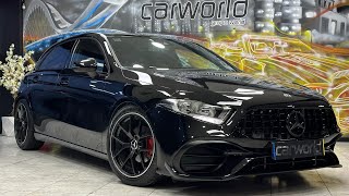 MercedesBenz A180d Look A45 AMG [upl. by Nitsur521]