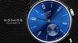 NEW NOMOS Tangente Neomatik Blaugold  Review [upl. by Nevai]