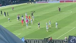 LAZIO EMPOLI ⚪️🔵 GOL di PATRIC e VECINO ⚽️ FISCHIO FINALE e CORI [upl. by Bach]