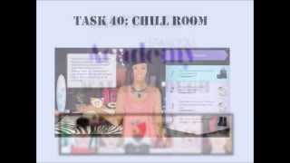 Stardoll Academy Walkthrough Task 40 Chill Room [upl. by Aleacin552]