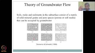 Lecture 16 Introduction to Groundwater hydrology Part  1 [upl. by Muraida]