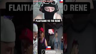 REACCION🇨🇱 Flaitiano Vs Tio Rene pelea legendaria chile diegogonzalez secretoenellago [upl. by Htabmas]