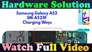 Samsung Galaxy A52 NOT Charging USB Jumper Ways Repair Or Not Charging Problem GSMFreeEquipment [upl. by Jaenicke70]