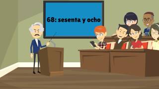 Count From 0 To 100 In Spanish  Lesson 2 [upl. by Enylrac515]