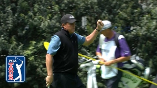 Phil Mickelsons short game magic at Mexico Championship [upl. by Aridni]