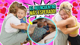 EL REENCUENTRO MÁS ESPERADO 😍MUY EMOTIVO 😭 REACCIÓN más TIERNA al ver a los ABUELOS por PRIMERA VEZ [upl. by Eellehs]