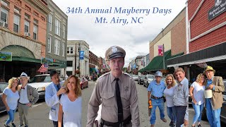 34th Annual Mayberry Days  Mayberry NC Famous People Character Lookalikes Trivia [upl. by Brander186]