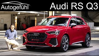 New Audi RSQ3 vs RSQ3 Sportback REVIEW Exterior Interior Engine comparison [upl. by Vassaux]