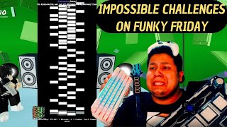 THE HARDEST CHALLENGES EVER DONE ON FUNKY FRIDAY [upl. by Rod]