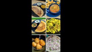 South Indian Breakfast Recipes Part  2 asmr asmrcooking breakfastrecipefood cooking recipe [upl. by Eyram]