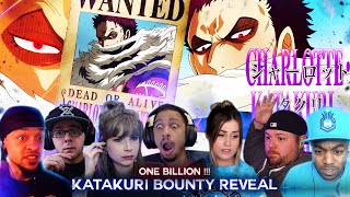 Katakuri Bounty Reveal  Reaction Mashup [upl. by Hussey]