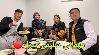 چشم ما روشن، دیدار با عزیزان، مهمان ضیا سلیمی عزیز و حکیمه خواهر بودیم، جای‌تان خالی❤ [upl. by Boys]