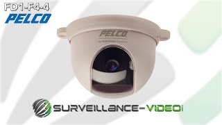 Pelco FD1F44 Camera Demo from SurveillanceVideoCom [upl. by Ishii]