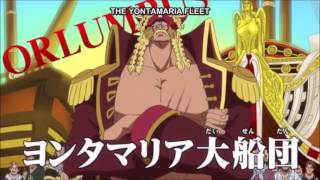 Luffys Grand Fleet Captains  One Piece 744 [upl. by Nilek]