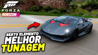 MELHOR TUNAGEM para LAMBORGHINI SESTO ELEMENTO no FORZA HORIZON 5 2024 [upl. by Burgwell]