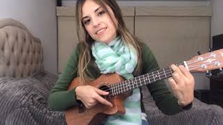 Pajarito del amorCarla Morrison tutorial ukulele [upl. by Ingamar]