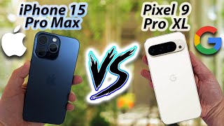 Pixel 9 Pro XL Vs iPhone 15 Pro Max REVIEW of Specs [upl. by Godred]