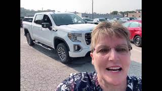 2019 GMC Sierra 1500 AT4 Walkaround  Finch Used Cars [upl. by Edrahc]