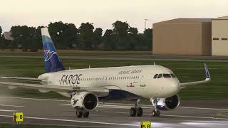 Rate my Landing in Billund in MSFS Volanta says 79fpm [upl. by Camilo]