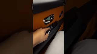 rolls Royce unique backseat features [upl. by Llorrac236]