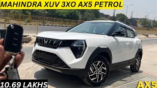 New 2024 XUV 3XO AX5 Petrol Manual Review   1069 lakh  XUV3XO AX5 Petrol  2024 XUV3XO AX5 [upl. by Semmes589]