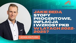 Jakie będą stopy procentowe inflacja i wzrost PKB w latach 20222025 [upl. by Ahseital]