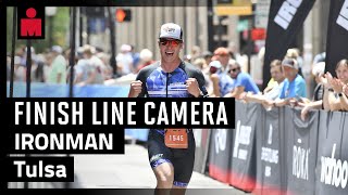 2023 Certified Piedmontese Beef IRONMAN Tulsa  Finish Line Camera [upl. by Currie]