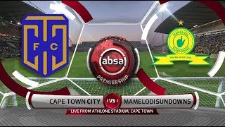 Absa Premiership 201819  Cape Town City vs Mamelodi Sundowns [upl. by Prisilla776]