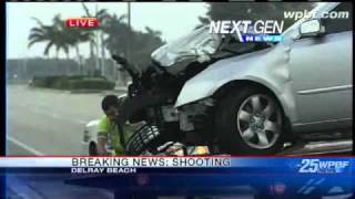 Police Search For Suspect In Delray Beach Shooting [upl. by Sungam]