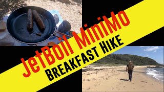 JetBoil MiniMo Cooking  Breakfast  Hike [upl. by Adlay253]