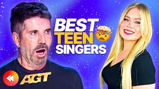 BEST TEEN Singers OF ALL TIME On Americas Got Talent 🤩🎤 [upl. by Nais]