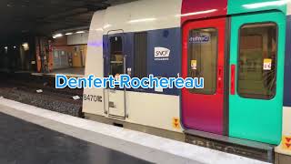 Les RER A B C et E de Paris vidéo modifiée [upl. by Nwahsd855]