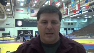 Campbellsville Coach Lee Miracle at 2014 Schultz Memorial [upl. by Llerrem927]