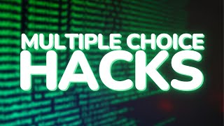 How to ace a test without knowing the answers Multiple Choice Test Hacks [upl. by Mccutcheon]