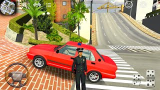 Police Car Going Uphill  Parking Multiplayer Simulator 25  Android Gameplay [upl. by Ayet]