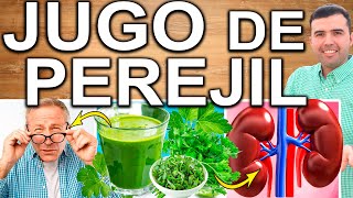 JUGO DE PEREJIL EN AYUNAS  ¿Para Qué Sirve  Beneficios Para Tu Salud Y Belleza [upl. by Nnylahs]