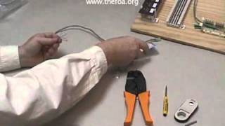 quotCat 5quot Cabling Part 8  Plugs and Making Patch Cords [upl. by Akram]