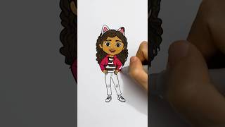 Coloring Gabby From Gabby’s Dollhouse [upl. by Elliven596]