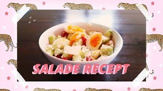 GEZONDE SALADE RECEPT  Lisanne de Vries [upl. by Decima]