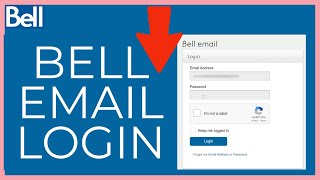 Bell Email Login How to Sign in Bell Email Account 2023 [upl. by Zebulen]