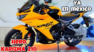 Llega a MEXICO la 200cc mas rápida del planeta 🤯 HERO KARIZMA XMR 210 [upl. by Gamaliel]