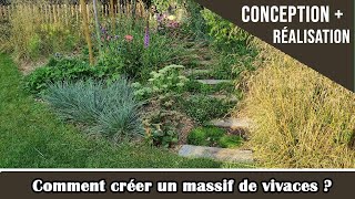 Créer un superbe parterre de plantes vivaces [upl. by Lipp]