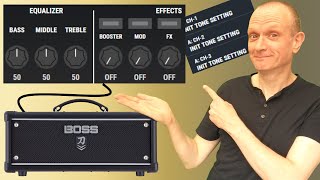 Boss Tone Studio Tutorial  Editing Tone Settings Katana MkII [upl. by Sheba563]