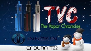 ENDURA T22 Complete Vaping System By Innokin Review On TVC [upl. by Ilenna766]