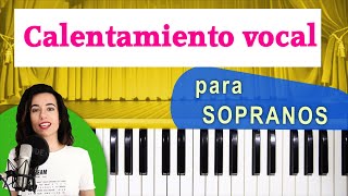 Ejercicios de vocalización para SOPRANOS🎵 MEJOR CALENTAMIENTO vocal para SOPRANOS Natalia Bliss [upl. by Nored]