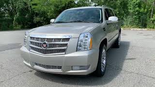 45k mile 2013 Cadillac Escalade Platinum Walk Around [upl. by Atinehc562]