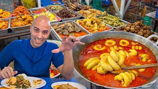 UNIQUE Indonesian Street Food  MEAT HEAVEN  VILLAGE MARKET in West Sumatra Indonesia [upl. by Yesac]