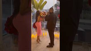 Beautiful wedding proposal proposal weddingbells romantic lovestory engagement shortsvideo [upl. by Alyson]